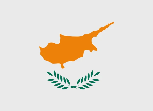 Cyprus flag vector — Stock Vector