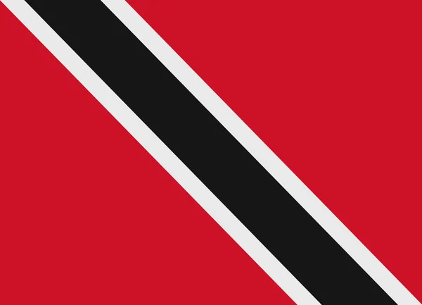 Trinidad y Tobago vector de bandera — Vector de stock