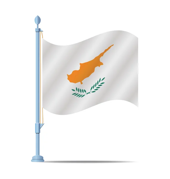 Cyprus flag vector — Stock Vector