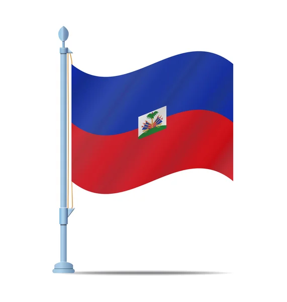 Haiti flag vector — Stock Vector