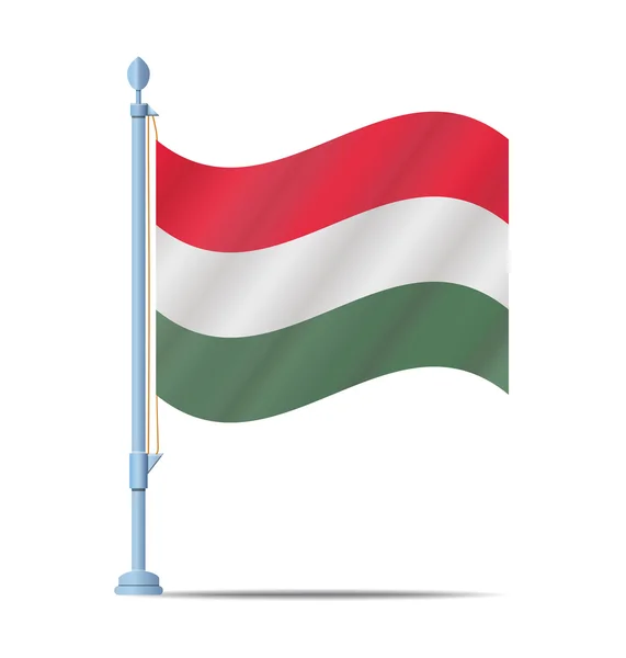 Hungary flag vector — Stock Vector