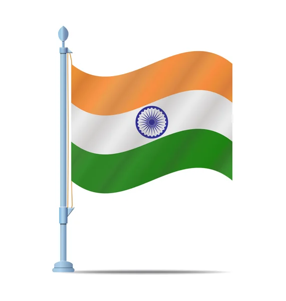 Ινδία σημαία διάνυσμα — Διανυσματικό Αρχείο