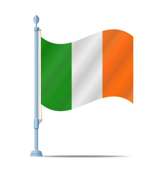 Vetor bandeira irlanda —  Vetores de Stock