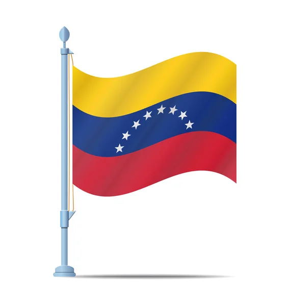 Vecteur drapeau Venezuela — Image vectorielle