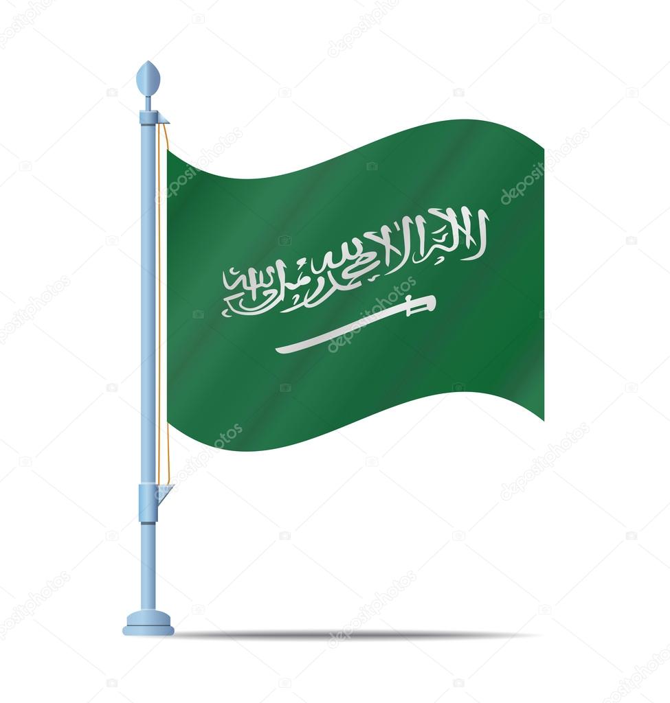 Download Saudi Arabia flag vector — Stock Vector © noche0 #58897559
