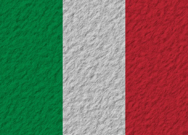 Italia bandiera — Foto Stock