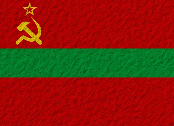 Bandera de Transnistria piedra —  Fotos de Stock