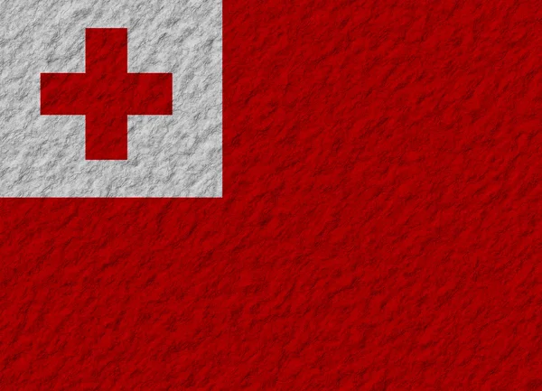 Tonga bayrak taş — Stok fotoğraf