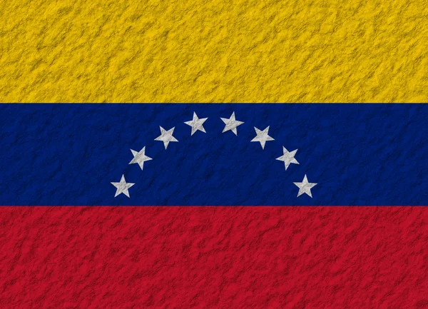 Venezuela flaggenstein — Stockfoto