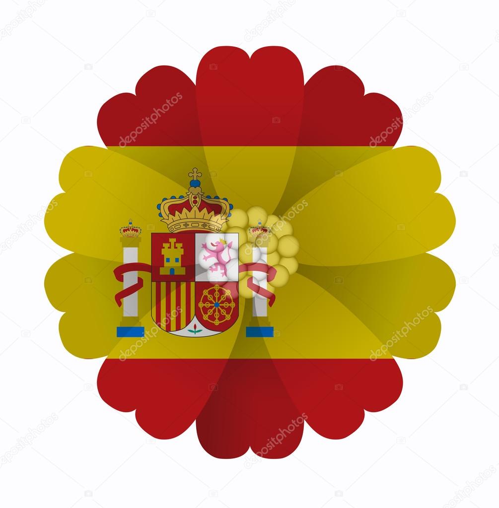 Flag flower Spain