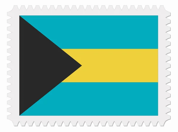 Bahamy vlajka razítko — Stockový vektor