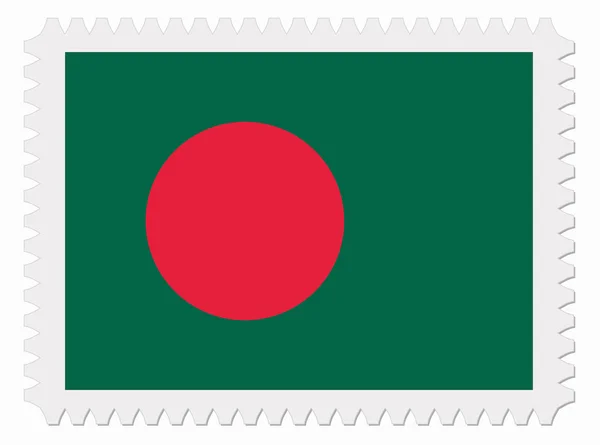 Sello bandera Bangladesh — Vector de stock