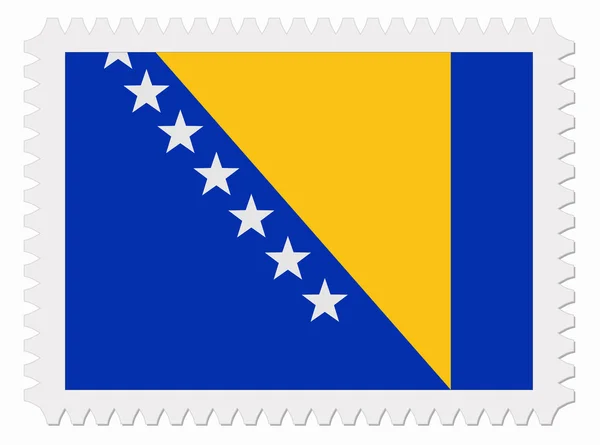 Sello de bandera de Bosnia y Herzegovina — Archivo Imágenes Vectoriales