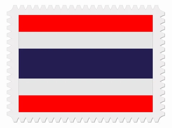 Sello de bandera de Tailandia — Vector de stock