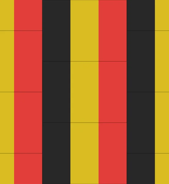 Texturvektor der belgischen Flagge — Stockvektor