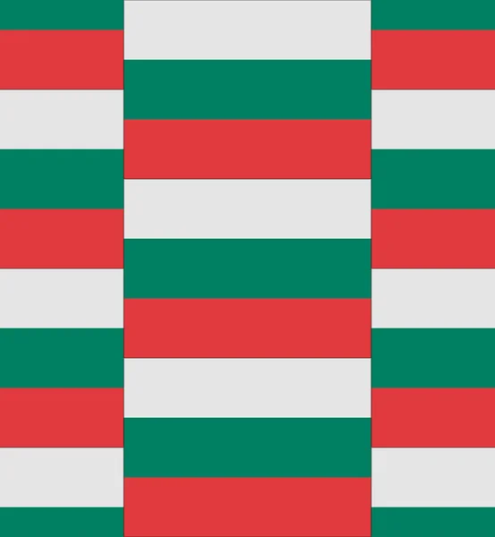 Bulgarije vlag patroon vector — Stockvector