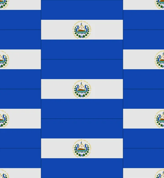 El Salvador flagga textur vektor — Stock vektor