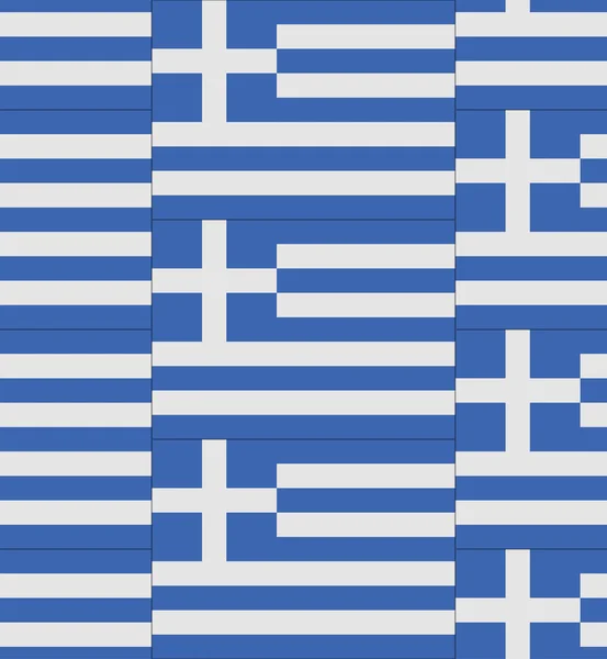 Grecia bandera textura vector — Archivo Imágenes Vectoriales