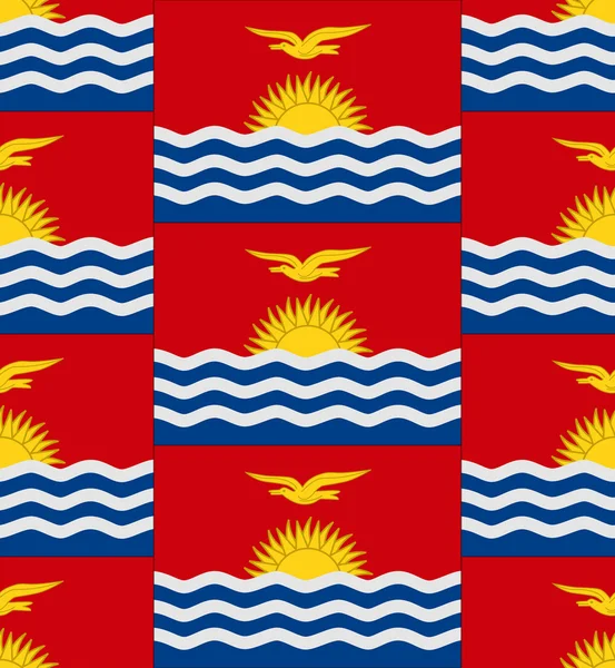Flaga Kiribati tekstura wektor — Wektor stockowy
