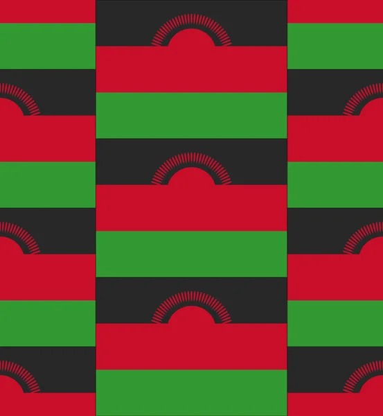 Malawi drapeau texture vecteur — Image vectorielle
