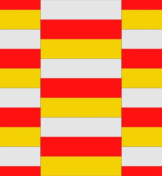 South Ossetia flag texture vector — Stock Vector