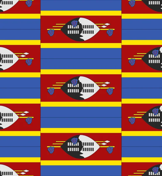 Vecteur de texture drapeau Swaziland — Image vectorielle