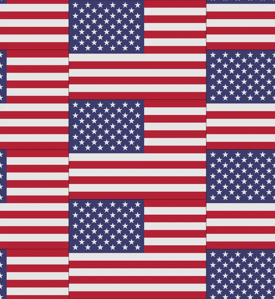 Vereinigte Staaten flaggen Texturvektor — Stockvektor