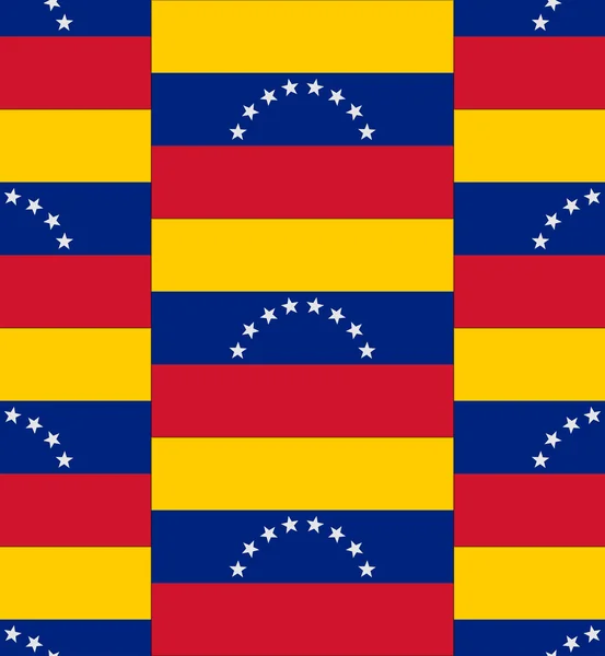 Venezuela vector textura bandera — Vector de stock
