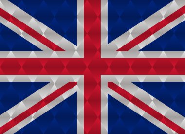 Amerika Birleşik Devletleri düşük Poli bayrak