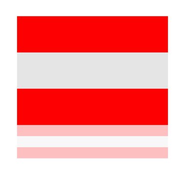 yansıma Avusturya bayrağı