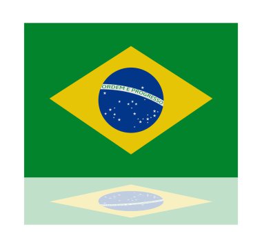 yansıma bayrak Brezilya