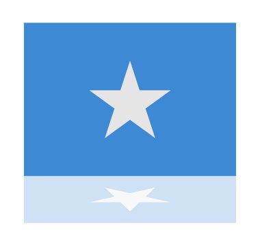 yansıma Somali bayrağı