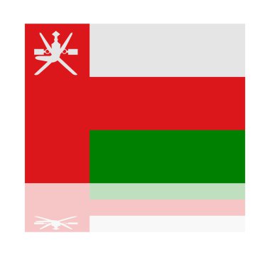 yansıma Umman bayrağı