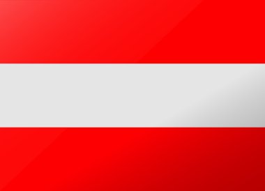 yansıma Avusturya bayrağı