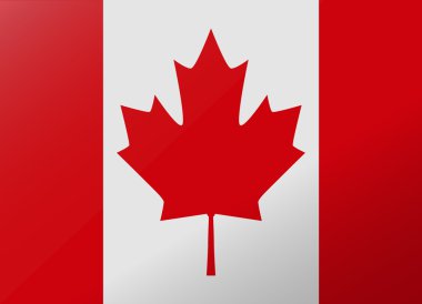 yansıma Kanada bayrağı