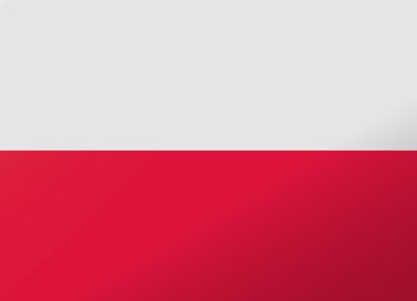 yansıma Polonya bayrak