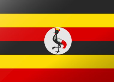 yansıma uganda bayrağı