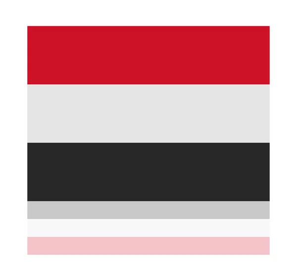 反射标记也门 — 图库矢量图片