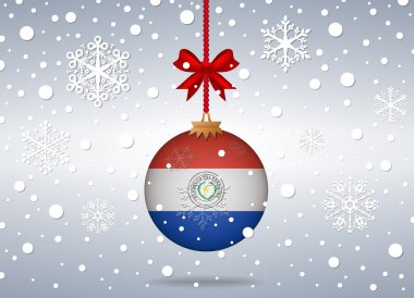 christmas background paraguay