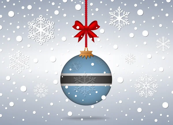 Christmas background botswana — Stock vektor