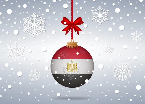 Fond de Noël egypte — Image vectorielle