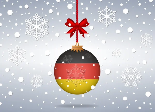 Різдвяний фон німці — стоковий вектор
