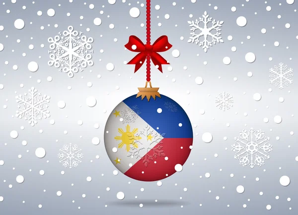 Navidad fondo philippines — Archivo Imágenes Vectoriales