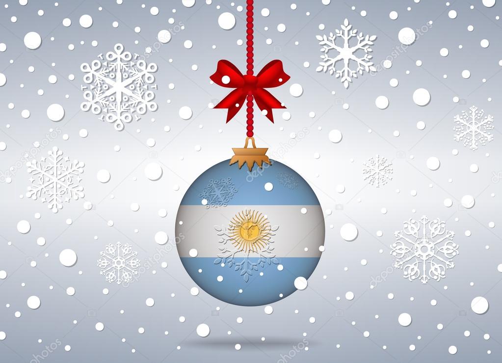 christmas background argentina