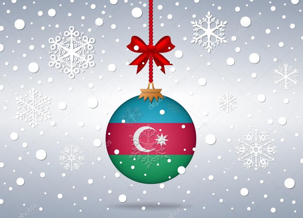 christmas background azerbaijan