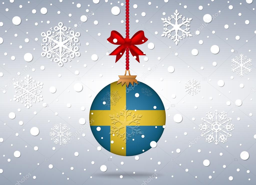 christmas background sweden