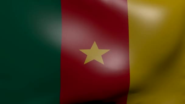 Cameroun fort drapeau du vent 