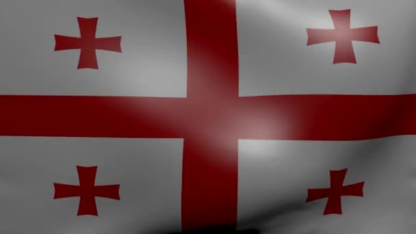 Géorgie fort drapeau de vent 