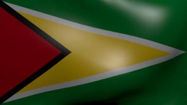 Guyana güçlü Rüzgar bayrağı