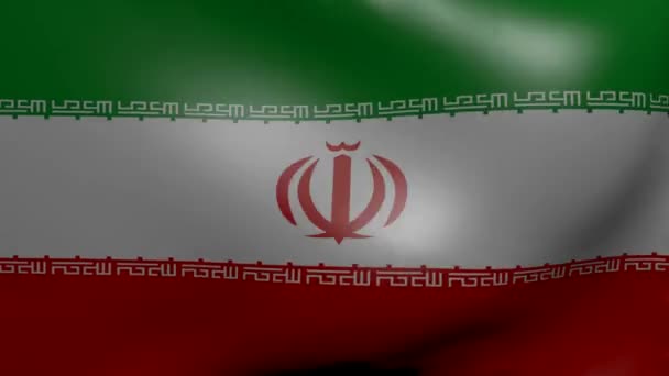 Iran fort drapeau de vent 